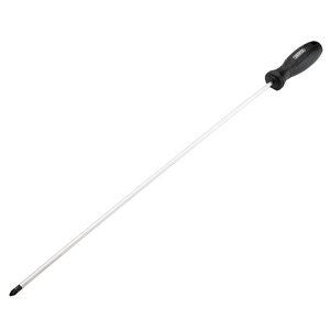 13497 Draper Phillips Hard Grip Screwdriver, PH2 x 450mm 220/PH Mechanics Screwdrivers Professional Trade DIY Workshop Garage Use