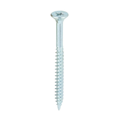 TIMCO Twin Woodscrew PZ2 CSK Zinc 8 x 2 Silver Pack 200