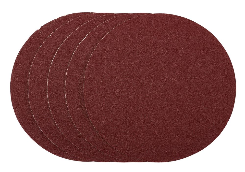 Draper 200MM PSA SANDING DISC 80G 63026 63026 Sanding Discs, 200mm, PSA (Pack of 5)