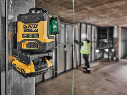 DeWalt DCLE34031D1 3 x 360 Multi Line Laser 18V 1 x 2.0Ah Li-ion