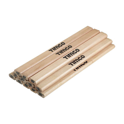 TIMCO Carpenters Pencils 180mm Pack 12