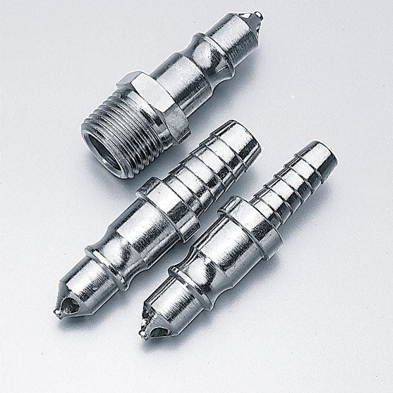 25858 Draper 1/2 Male Thread Air Line Screw Adaptor Connectors (Pack of 2) Air Fittings Professional Trade DIY Workshop Garage Use