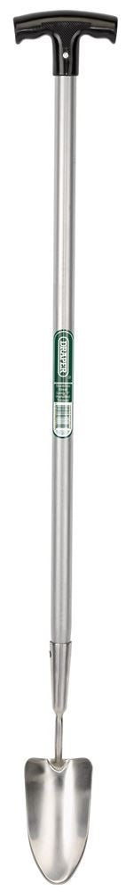 83775 Draper Stainless Steel Long T Handled Hand Trowel 6107/I Trowels and Scoops Professional Trade DIY Workshop Garage Use