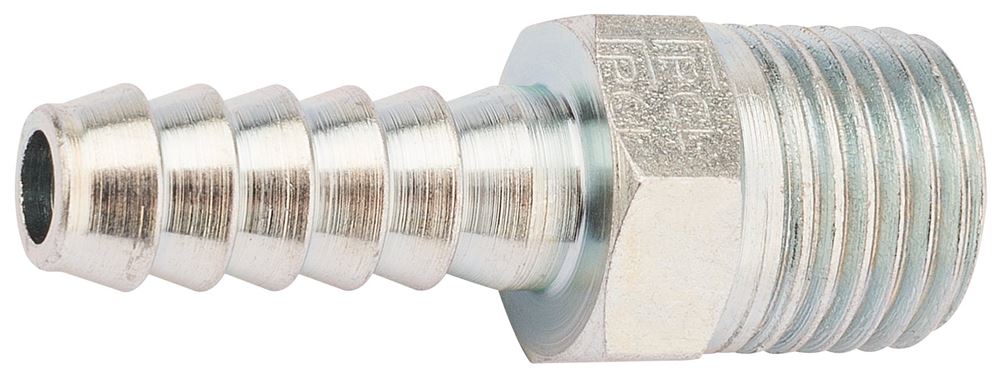 Draper 1/4TAP X 1/4BORE HOSE CON 25798 1/4" BSP Taper PCL Male Screw Tailpiece (Sold Loose)