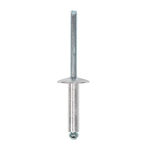 TIMCO Rivets Flange Head Aluminium 4.8 x 20 Pack 250