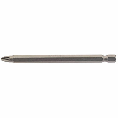 Draper 100MM NO2 PZ.S/D.BIT 64362 1/4" Hex. PZ TYPE E Shank Insert Bits