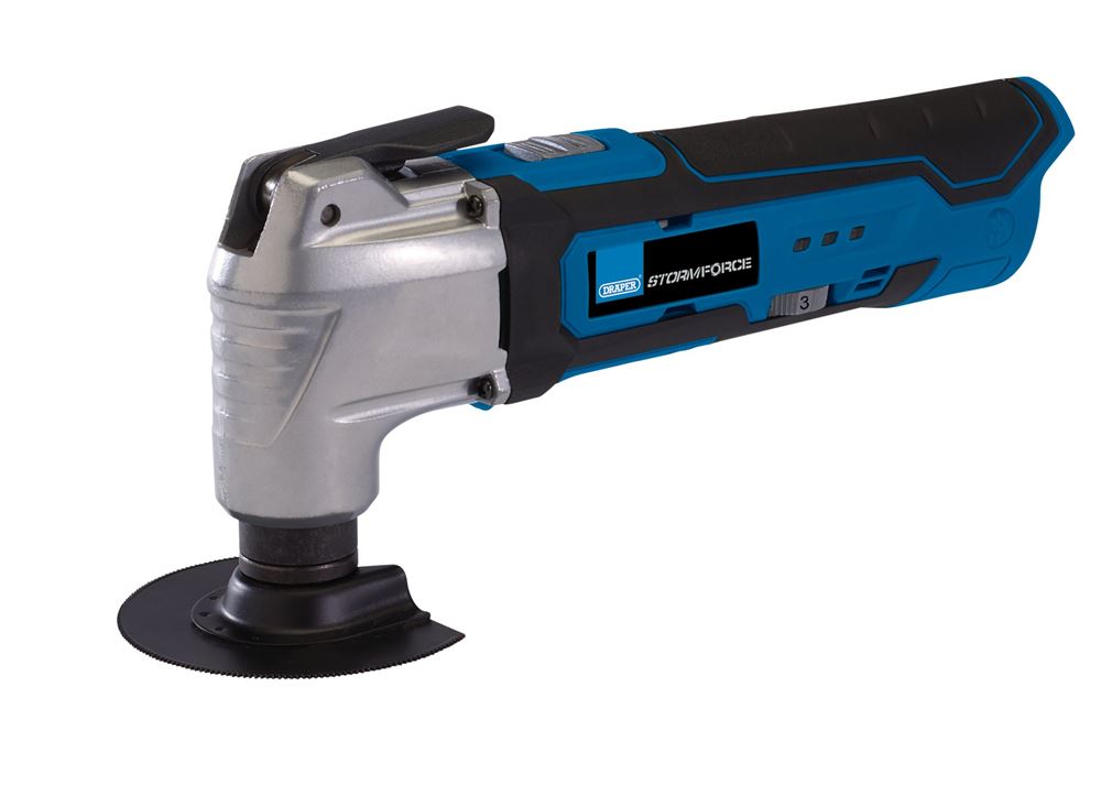 08953 Draper Storm Force Storm Force 10.8V Oscillating Multi-Tool (Sold Bare) OMT108 Oscillating Multi Tools Professional Trade DIY Workshop Garage