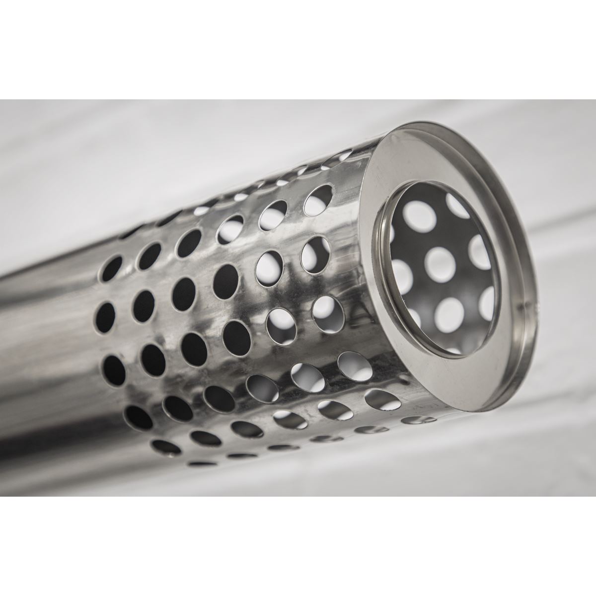 Sealey IREX1 Stainless Steel Exhaust/Flue End Pipe for IR13/IR16 100mm 900mm | 900mm End Section 201 stainless steel exhaust/flue pipe.