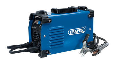 70030 Draper MMA Inverter Welder, 160A INV160A Inverter Tig Welders 288 x 119 x 207mm Professional Trade DIY Workshop Garage Use