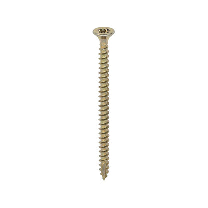 TIMCO Classic Screw PZ2 CSK ZYP 4.0 x 60 Gold Pack 200