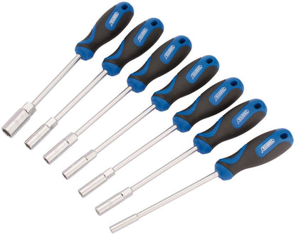 Draper 7PC NUT SPINNER SET (5 -13MM) 63510 Soft Grip Nut Spinner Set (7 Piece)