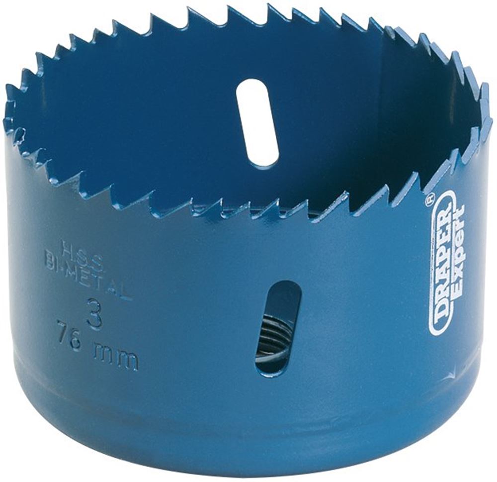 DRAPER 41088 - HSS Bi-metal Holesaw Blade, 76mm