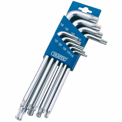 Draper MM TXT KEY SET BALL END 9PC. 73035 Draper TX-STARÂ® Ball End Key Set (9 Piece)
