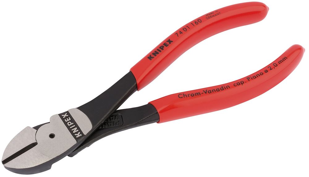 Draper HI-LEVERAGE SIDE CUTTER 160MM 55522 High Leverage Diagonal Side Cutters