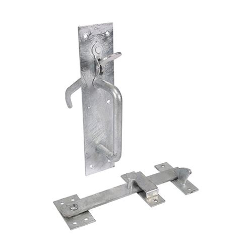 TIMCO Heavy Duty Suffolk Latch Hot Dipped Galvanised - 219 x 50mm | Pack of 1