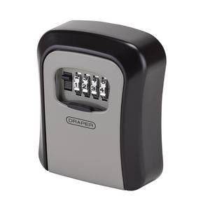 Draper KEY LOCKER 03387 Combination Lock Wall-Mounted Key Box