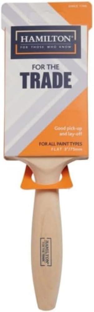 For The Trade 3" Fine Tip Flat Brush | Decorating Tools, Paint Brushes, Rollers & Accessories