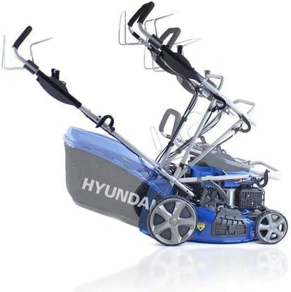 Hyundai HYM460SPE Petrol Lawn Mower 139cc 18"/46cm Electric Start Self Propelled Garden Mower Garden Grass Cutting