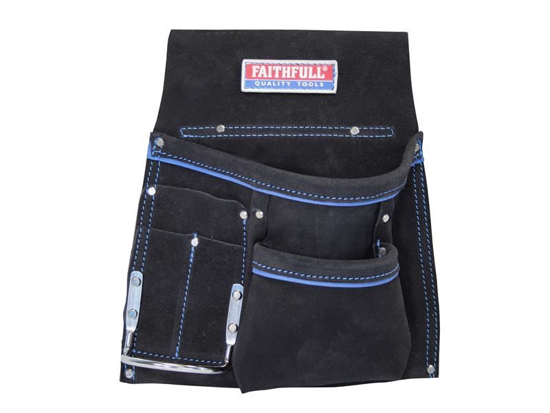 Faithfull FAISTNP2B Single Tool & Nail Pouch FAISTNP2B |
