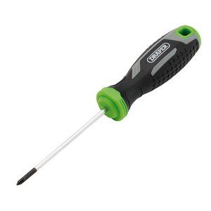 Draper PZ0X75MM POZI SCREWDRIVER Pozi Soft Grip Screwdrivers
