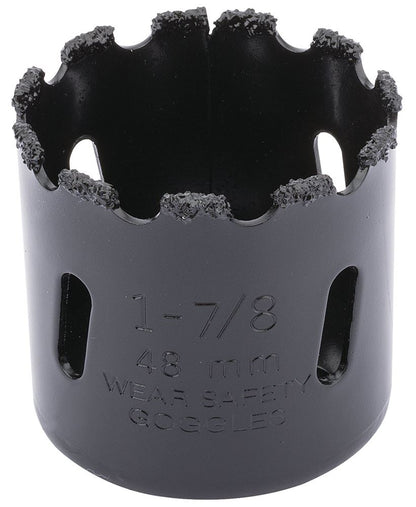 Draper TUNGSTEN CAR.GRITH.SAW 48MM 34940 Tungsten Carbide Grit Hole Saws