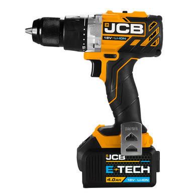 JCB 21-18BLDD-4X Cordless Drill Driver 4.0Ah 2.4A 18V Li-Ion Brushless Cordless Drill Screwdriver