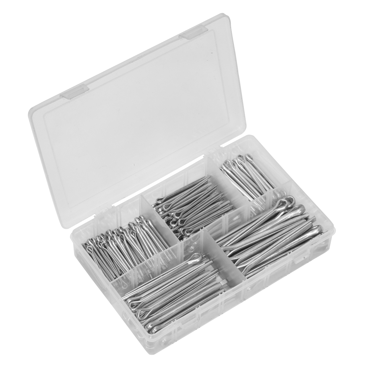 SEALEY - AB003SP Split Pin Assortment 230pc Large Sizes Imperial & Metric