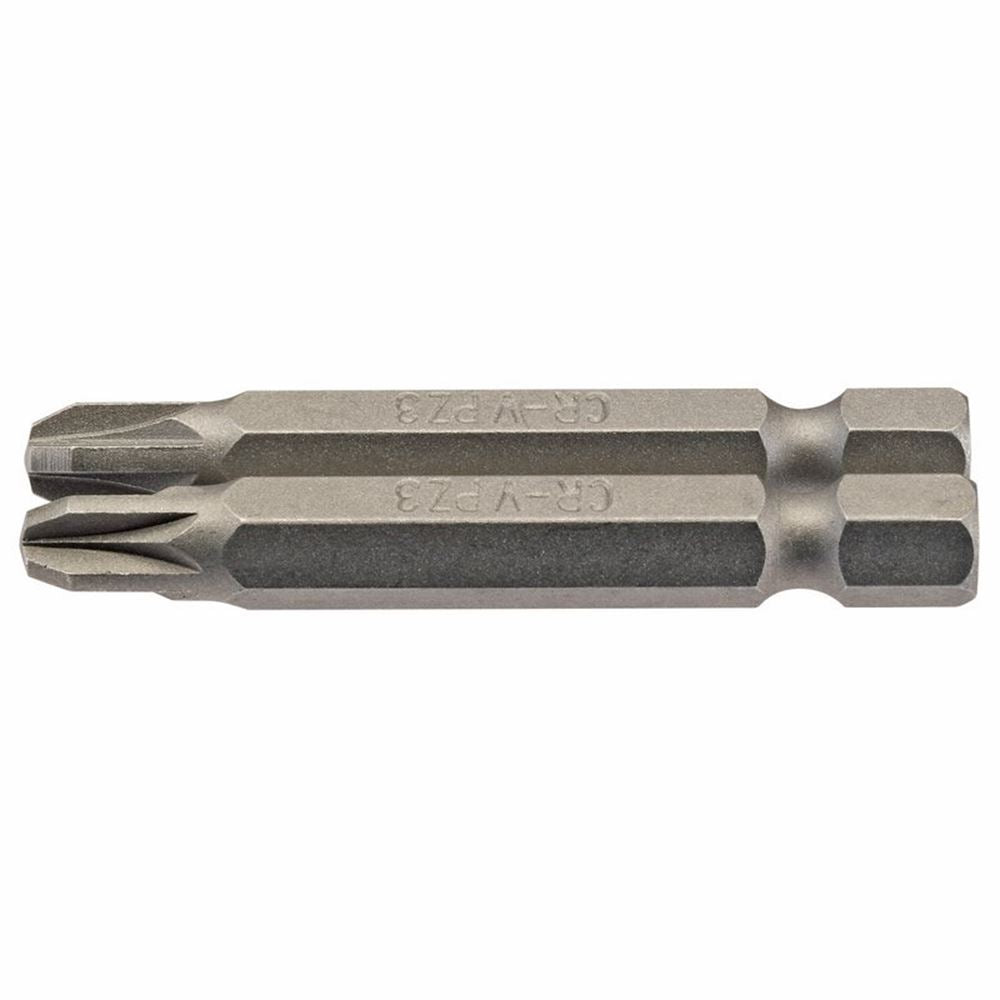 Draper 2PC 50MM NO3 PZ.S/D BIT 64229 1/4" Hex. PZ TYPE E Shank Insert Bits