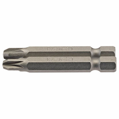 Draper 2PC 50MM NO3 PZ.S/D BIT 64229 1/4" Hex. PZ TYPE E Shank Insert Bits