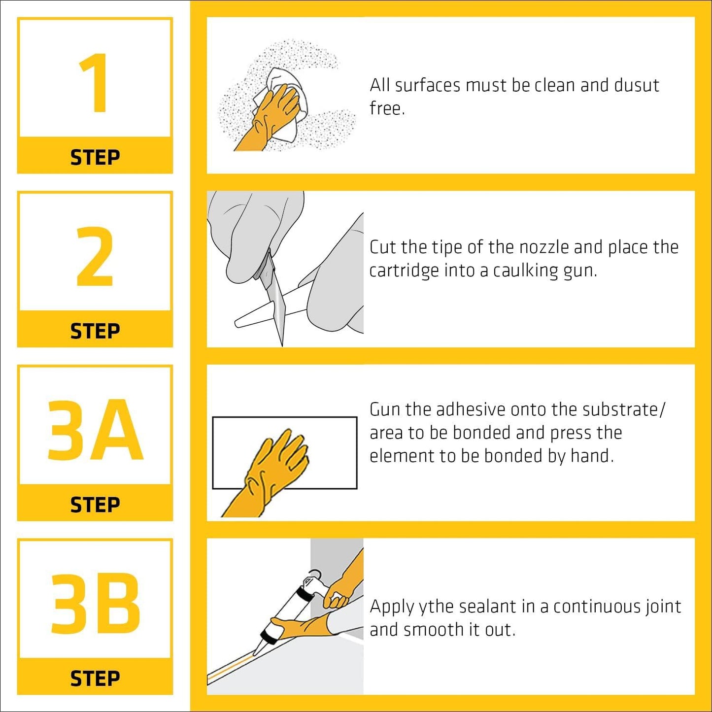 Sika Sikaflex EBT+ Multi-Purpose Adhesive, Sealant and Gap Filler – All Colours and Pack Sizes for Building, Repairs and Maintenance
