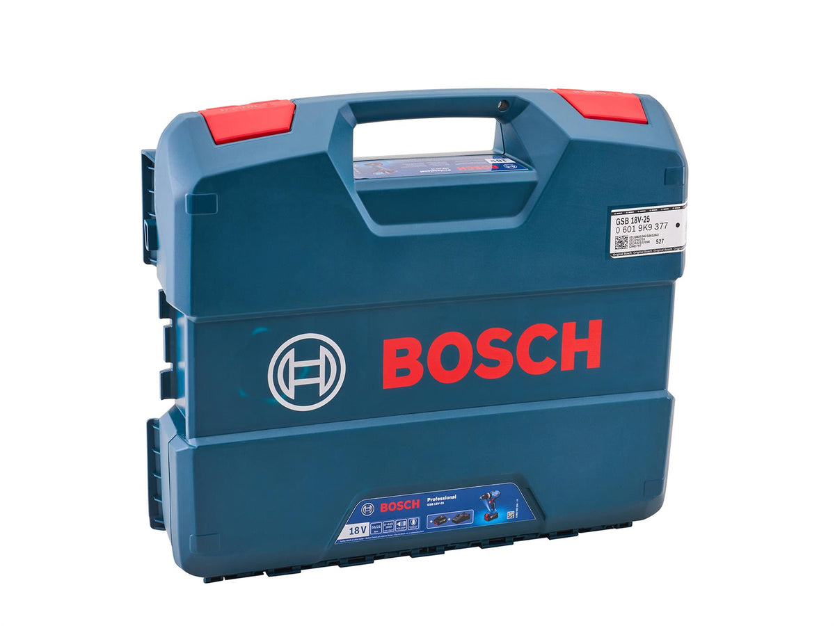 Bosch 18V Combi Drill with 2 x 4Ah Li-ion Batteries Professional Trade DIY Workshop Equipment