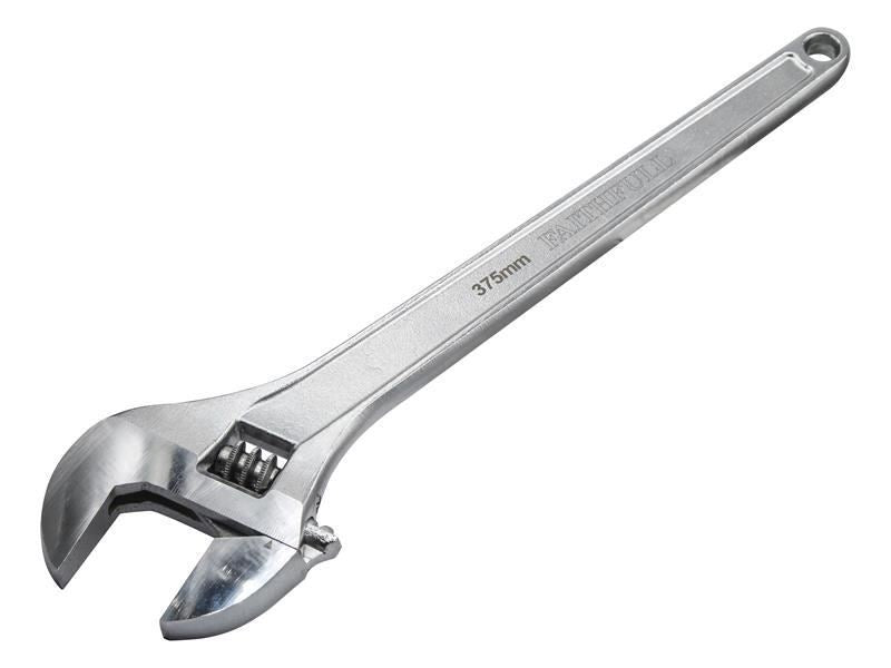 Faithfull FAIAS375MC Chrome Adjustable Spanner 375mm (15in) |