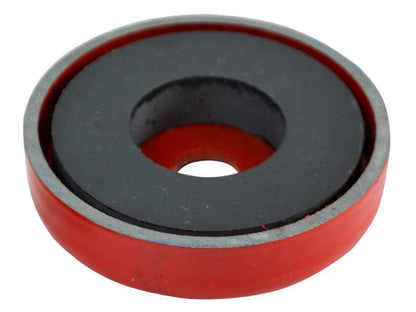 Faithfull FAIMAGSM508 Shallow Magnet 50.8 x 8.0mm Power 10.0kg |