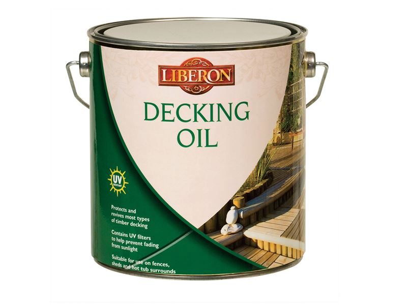 Liberon 003796 Decking Oil Teak 2.5 litre