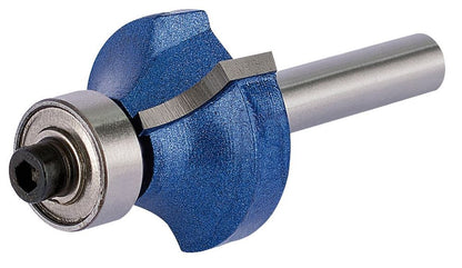 Draper 1/4ROUTER BIT 25X7MM RAD RDG 75341 1/4 and 1/2 Shank Router Bits with TCT Heads To Suit Most Applications. Display Packed in Plastic Boxes.