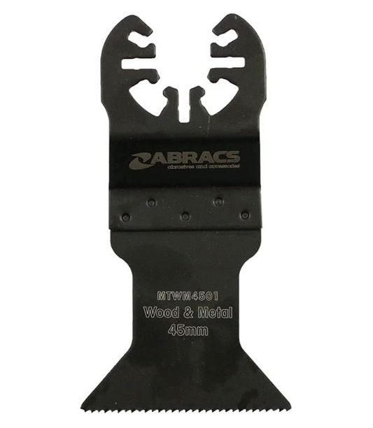 Abracs MTWM4501 Multi-Tool Blade - Wood & Metal - 45mm