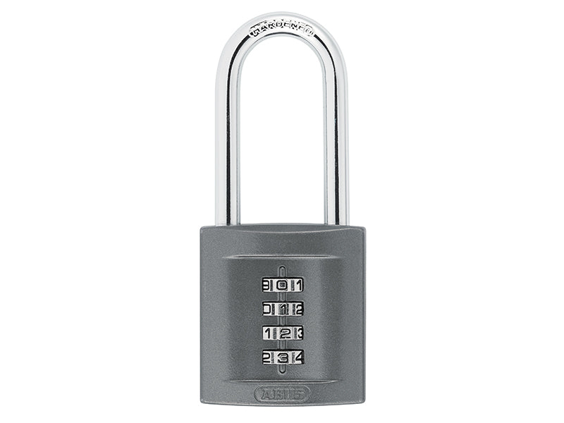ABUS 08396 158/50HB50 50mm Combination Padlock (4-Digit) Long Shackle