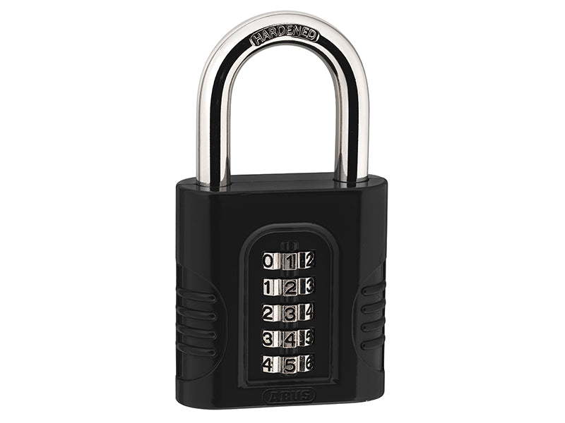 ABUS 21753 158/65 65mm Heavy-Duty Combination Padlock (5-Digit) Die-Cast Body Carded