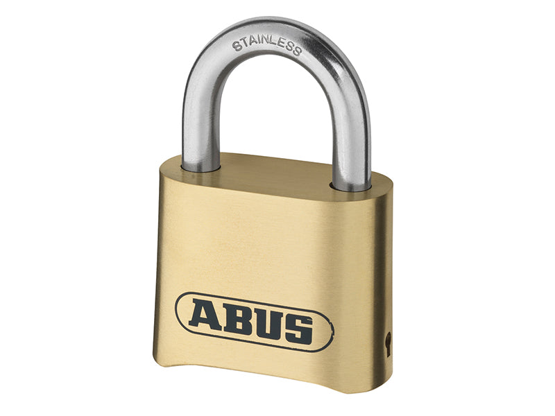 ABUS 32074 180IB/50 50mm Brass Body Combination Padlock (4-Digit) Carded