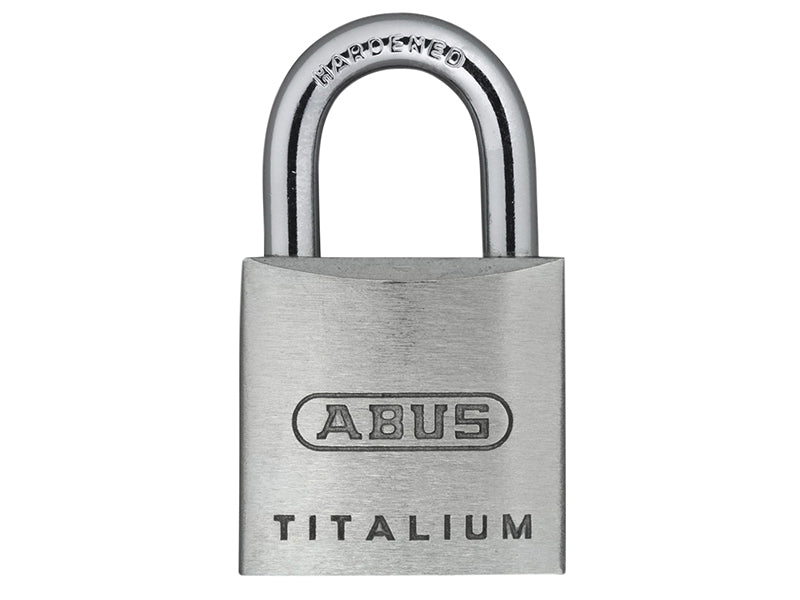 ABUS 56361 64TI/20mm TITALIUM� Padlock Carded