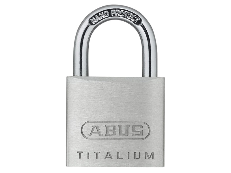 ABUS 56189 64TI/30mm TITALIUM� Padlock Keyed Alike KA6312