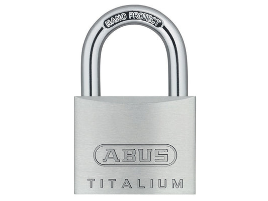 ABUS 55015 64TI/40mm TITALIUM� Padlock Carded