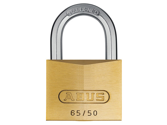 ABUS 03906 65/50mm Brass Padlock Keyed Alike 505