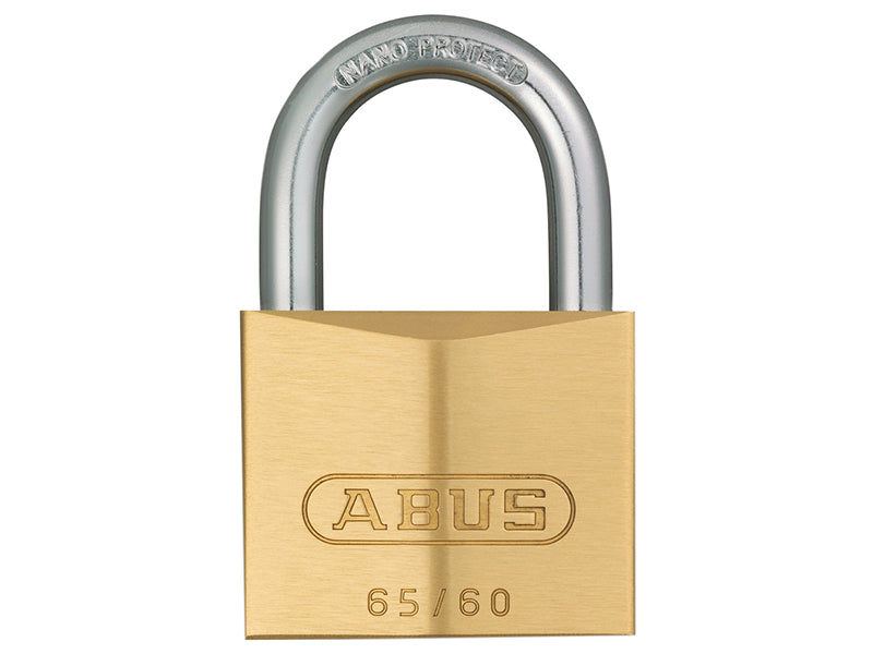 ABUS 08751 65/60mm Brass Padlock