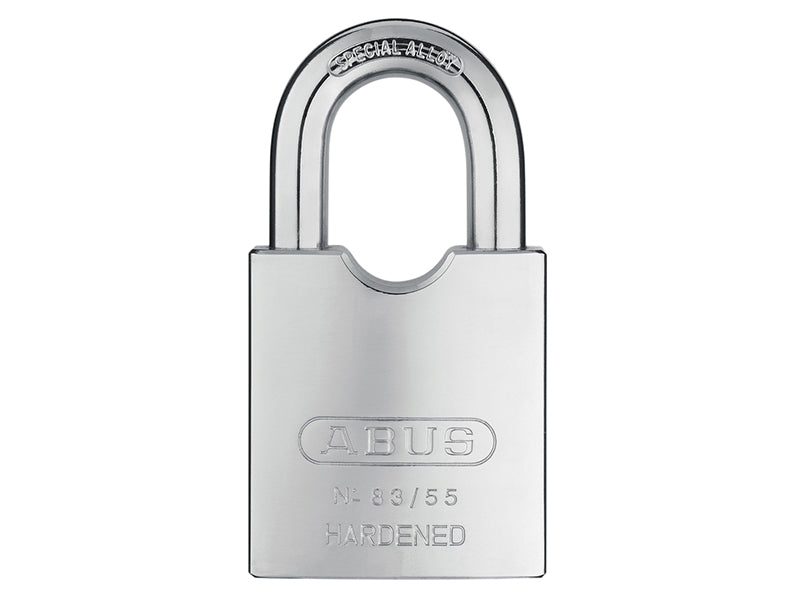 ABUS 53929 83/55mm Rock Hardened Steel Padlock Carded