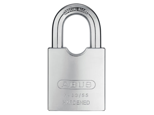 ABUS 53929 83/55mm Rock Hardened Steel Padlock Carded