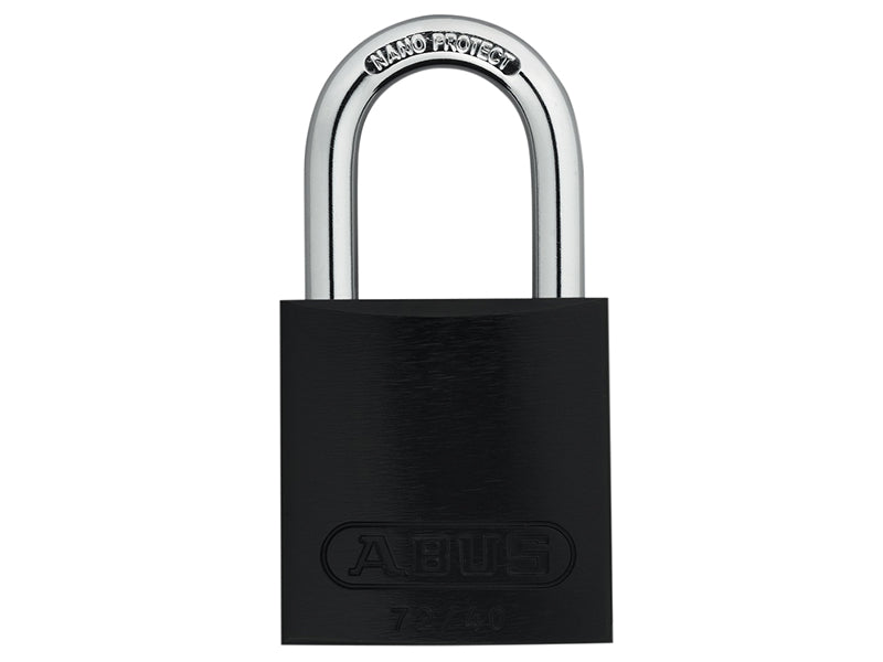 ABUS 45234 72/40mm Aluminium Padlock Black Keyed Alike TT00260