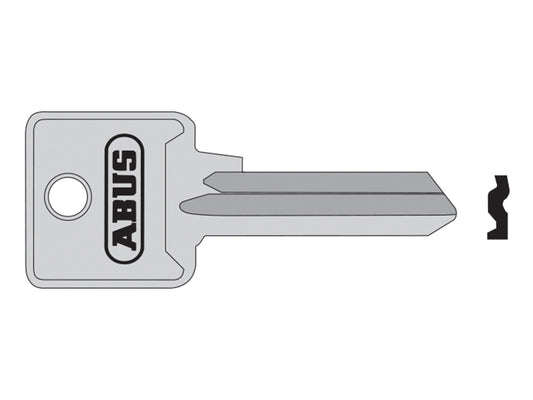 ABUS 02696 85/40 40mm L Key Blank