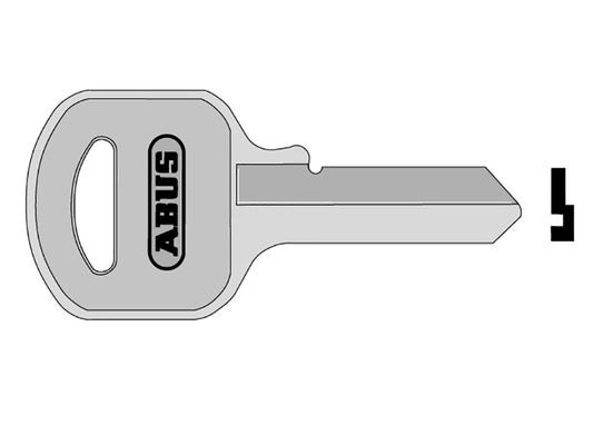 ABUS 02885 55/60 60mm Key Blank (K/A Only)