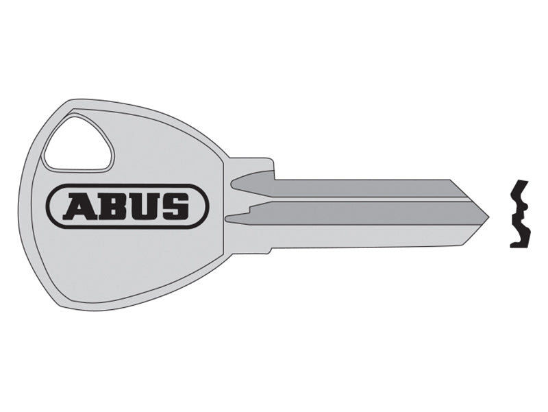 ABUS 12023 65/50 50mm +60 New Key Blank